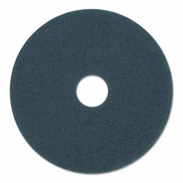 Pinpoint 16 in. Standard Diameter Polishing Scrub Floor Pads - Blue PI2960743